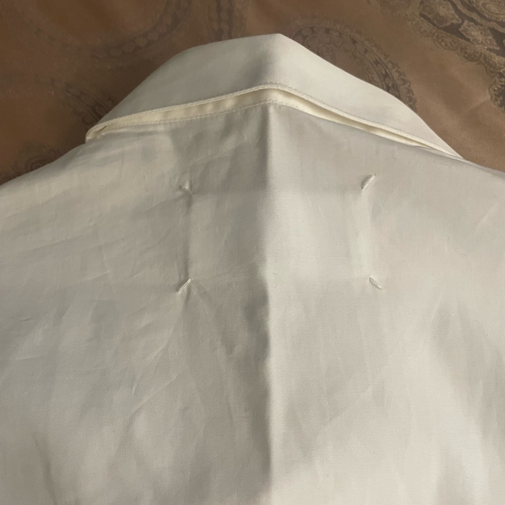 Maison Margiela Mens Cotton Stitch Shirt Sz 41/L - Picture 8 of 12